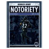 Derrick Henry - 2019 Playbook, 2020 Legacy, 2022 Donruss Elite, 2023 Prizm, Phoenix, Donruss
