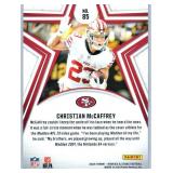 Christian McCaffrey - 2020 Illusions, 2021 Mosaic Green Prizm, 2022 Contenders, 2023 Prizm, 2024 Rookies & Stars, 2025 Mosaic