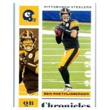Ben Roethlisberger - 2020 Chronicles, Rookies & Stars, 2021 Illusions, Prizm Draft, Mosaic, Optic, 2023 Mosaic