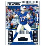 Josh Allen - 2021 Prizm Draft, 2022 Chronicles, 2023 Donruss, 2024 Rookies & Stars, 2025 Absolute