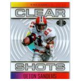 Deion Sanders - 1991 Bowman, 2021 Illusions, 2023 Prizm, Absolute, Prestige, Prizm