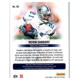 Deion Sanders - 1991 Bowman, 2021 Illusions, 2023 Prizm, Absolute, Prestige, Prizm