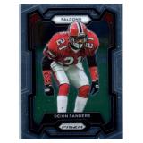 Deion Sanders - 1991 Bowman, 2021 Illusions, 2023 Prizm, Absolute, Prestige, Prizm