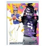 J.J. McCarthy 2024 Rookies & Stars, Select, 2025 Mosaic, Absolute