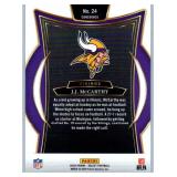 J.J. McCarthy 2024 Rookies & Stars, Select, 2025 Mosaic, Absolute