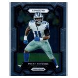 Micah Parsons - 2021 Chronicles, Draft Picks, 2022 Score, 2023 Prizm, Optic, Illusions, 2024 Rookies & Stars