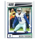 Micah Parsons - 2021 Chronicles, Draft Picks, 2022 Score, 2023 Prizm, Optic, Illusions, 2024 Rookies & Stars