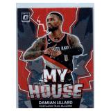 Damian Lillard - 2019 Illusions, 2021 Optic, 2022 Prizm, Optic, 2024 Revolution