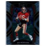Joe Montana - 2020 Select, 2021 Playoff, 2022 Score, 2023 Mosaic, 2025 Prizm