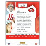 Joe Montana - 2020 Select, 2021 Playoff, 2022 Score, 2023 Mosaic, 2025 Prizm