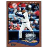 Derek Jeter - 2002 Donruss, 2002 Fleer, 2002 Topps, 2002 Topps Opening Day, 2002 Ultra, 2002 Victory