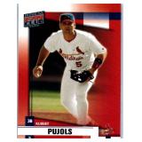 Albert Pujols - 2002 Donruss Fan Club, 2002 Topps, 2002 Topps Ten, 2002 Victory, 2020 Topps Update
