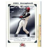 Ken Griffey Jr. - 2001 Topps, 2002 Donruss, 2002 Donruss Fan Club, 2002 Fleer, 2002 Topps, 2002 Topps Ten, 2002 Victory