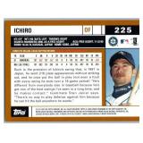 Ichiro Suzuki - 2002 Donruss Fan Club, 2002 Fleer, 2002 Topps, 2002 Topps Ten, 2002 UD MVP