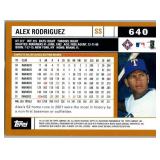 Alex Rodriguez - 2001 Topps, 2002 Donruss Fan Club, 2002 Fleer, 2002 Topps, 2002 Topps Ten, 2002 UD MVP