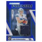 Luke Schoonmaker - 2023 Rookie Phenom Blue Hyper