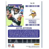 Justin Jefferson - 2021 Score, 2022 Absolute, 2024 Contenders, 2025 Absolute