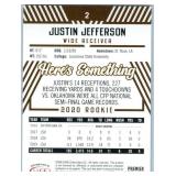 Justin Jefferson - 2020 SAGE HIT, 2020 Score, 2021 Prizm Draft Picks
