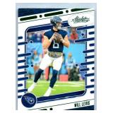 Will Levis - 2003 Fleer, 2023 Prizm, 2024 Absolute, 2024 Topps