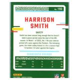Harrison Smith - 2021 Playoff, 2022 Mosaic, 2022 Prestige, 2022 Score, 2023 Donruss, 2024 Optic