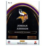 Jordan Addison - 2023 Donruss, 2024 Absolute, 2024 Optic, 2024 Select, 2025 Absolute