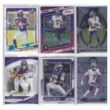 Jordan Addison - 2023 Donruss, 2024 Absolute, 2024 Optic, 2024 Select, 2025 Absolute