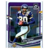 Cris Carter - 1995 Score, 2020 Select, 2021 Mosaic, 2022 Prizm, 2023 Mosaic, 2023 Optic