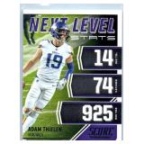Adam Thielen - 2020 Rookies & Stars, 2020 Score, 2021 Playoff, 2021 Score, 2022 Mosaic