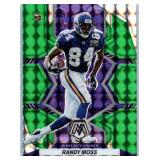Randy Moss - 2022 Mosaic, 2022 Score, 2022 Select, 2024 Prizm