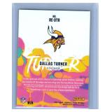 Dallas Turner - 2024 Chrome, 2024 Rookies & Stars