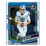 Jared Goff - 2021 Absolute, 2022 Contenders, 2023 Optic, 2023 Prizm, 2024 Absolute, 2024 Donruss, 2024 Rookies & Stars, 2024 Select, 2025 Rookies & Stars