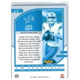 Jared Goff - 2021 Absolute, 2022 Contenders, 2023 Optic, 2023 Prizm, 2024 Absolute, 2024 Donruss, 2024 Rookies & Stars, 2024 Select, 2025 Rookies & Stars