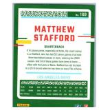 Matthew Stafford - 2020 Rookies & Stars, 2020 Select, 2021 Prizm Draft Picks, 2022 Score, 2023 Donruss, 2024 Mosaic, 2024 Optic, 2025 Absolute