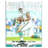Tua Tagovailoa - 2021 Chronicles, 2021 Prizm Draft Picks, 2021 Score, 2021 Select, 2023 Absolute, 2023 Mosaic, 2024 Contenders, 2025 Absolute