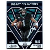 Jalen Hurts - 2021 Prizm Draft Picks, 2022 Donruss, 2023 Absolute, 2023 Mosaic, 2023 Phoenix, 2023 Prizm, 2024 Rookies & Stars, 2025 Absolute, 2025 Photogenic