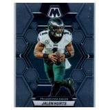 Jalen Hurts - 2021 Prizm Draft Picks, 2022 Donruss, 2023 Absolute, 2023 Mosaic, 2023 Phoenix, 2023 Prizm, 2024 Rookies & Stars, 2025 Absolute, 2025 Photogenic