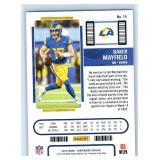 Baker Mayfield - 2021 Contenders, 2021 Mosaic, 2022 Contenders, 2023 Donruss, 2023 Prizm, 2024 Absolute, 2024 Optic, 2024 Prizm, 2025 Donruss
