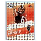 Baker Mayfield - 2021 Contenders, 2021 Mosaic, 2022 Contenders, 2023 Donruss, 2023 Prizm, 2024 Absolute, 2024 Optic, 2024 Prizm, 2025 Donruss