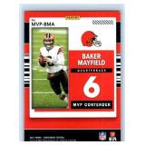Baker Mayfield - 2021 Contenders, 2021 Mosaic, 2022 Contenders, 2023 Donruss, 2023 Prizm, 2024 Absolute, 2024 Optic, 2024 Prizm, 2025 Donruss