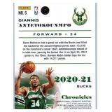 Giannis Antetokounmpo - 2020 Chronicles, 2020 Select, 2022 Optic, 2024 Revolution