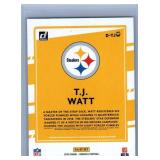 T.J. Watt - 2019 Chronicles, 2020 Donruss, 2022 Donruss, 2023 Mosaic, 2024 Contenders