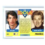 Joe Sakic / Wayne Gretzky IDOL - 1991 Pinnacle, 1992 Pinnacle, 1992 Ultra, 1994 Pinnacle