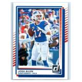 Josh Allen - 2020 Rookies & Stars, 2021 Playoff, 2022 Prestige, 2023 Donruss, 2024 Optic, 2025 Donruss