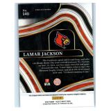 Lamar Jackson - 2020 Rookies & Stars, 2021 Chronicles, 2021 Prizm, 2022 Chronicles, 2022 Select, 2025 Mosaic