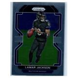Lamar Jackson - 2020 Rookies & Stars, 2021 Chronicles, 2021 Prizm, 2022 Chronicles, 2022 Select, 2025 Mosaic