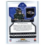 Lamar Jackson - 2020 Rookies & Stars, 2021 Chronicles, 2021 Prizm, 2022 Chronicles, 2022 Select, 2025 Mosaic