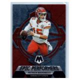 Patrick Mahomes II - 2021 Score, 2022 Chronicles, 2022 Phoenix, 2023 Mosaic