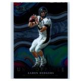 Aaron Rodgers - 2020 Score, 2021 Score, 2022 Contenders, 2022 Select, 2023 Donruss, 2024 Absolute, 2025 Optic