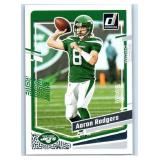 Aaron Rodgers - 2020 Score, 2021 Score, 2022 Contenders, 2022 Select, 2023 Donruss, 2024 Absolute, 2025 Optic