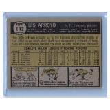 Luis Arroyo - 1960 Topps, 1961 Topps